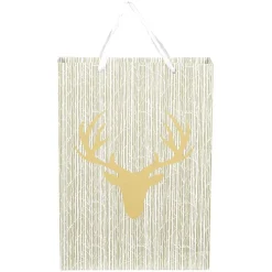 Gifi Sac cadeau Noël Nature L46X33 cm^ Loisirs Créatifs Et Emballage Cadeau