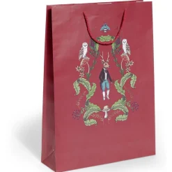 Gifi Sac cadeau Noël rouge ou vert - Taille L^ Loisirs Créatifs Et Emballage Cadeau