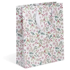 Gifi Sac cadeau Noël taille M motif traditionnel^ Loisirs Créatifs Et Emballage Cadeau