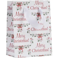 Gifi Sac cadeau Noël traditionnel taille S^ Loisirs Créatifs Et Emballage Cadeau