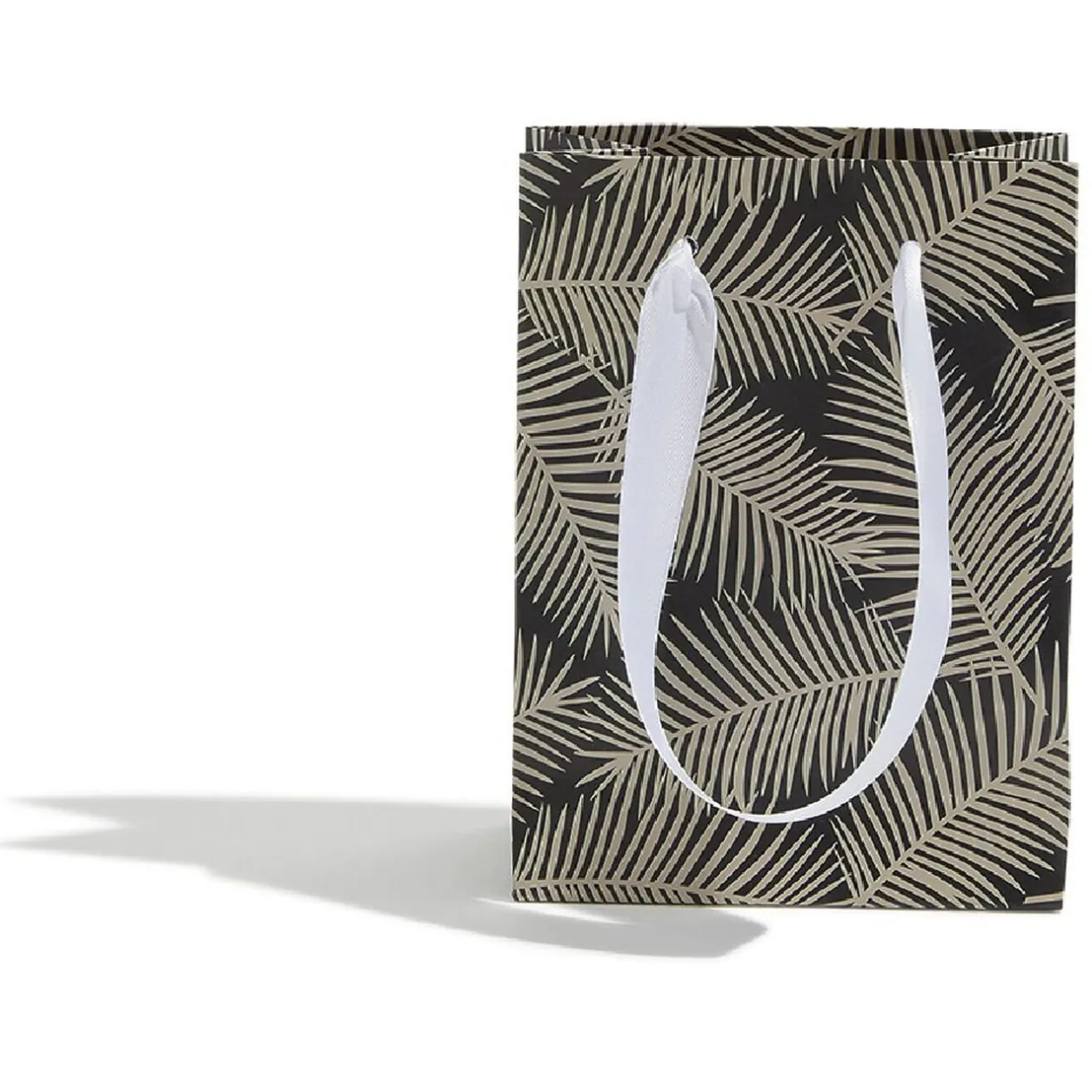 Gifi Sac cadeau petit format motif feuillage^ Loisirs Créatifs Et Emballage Cadeau