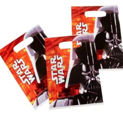 Gifi Sac cadeau plastique anniversaire Star Wars x6^ Loisirs Créatifs Et Emballage Cadeau