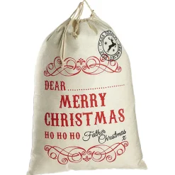 Sale Gifi Sac de Père Noël en tissu