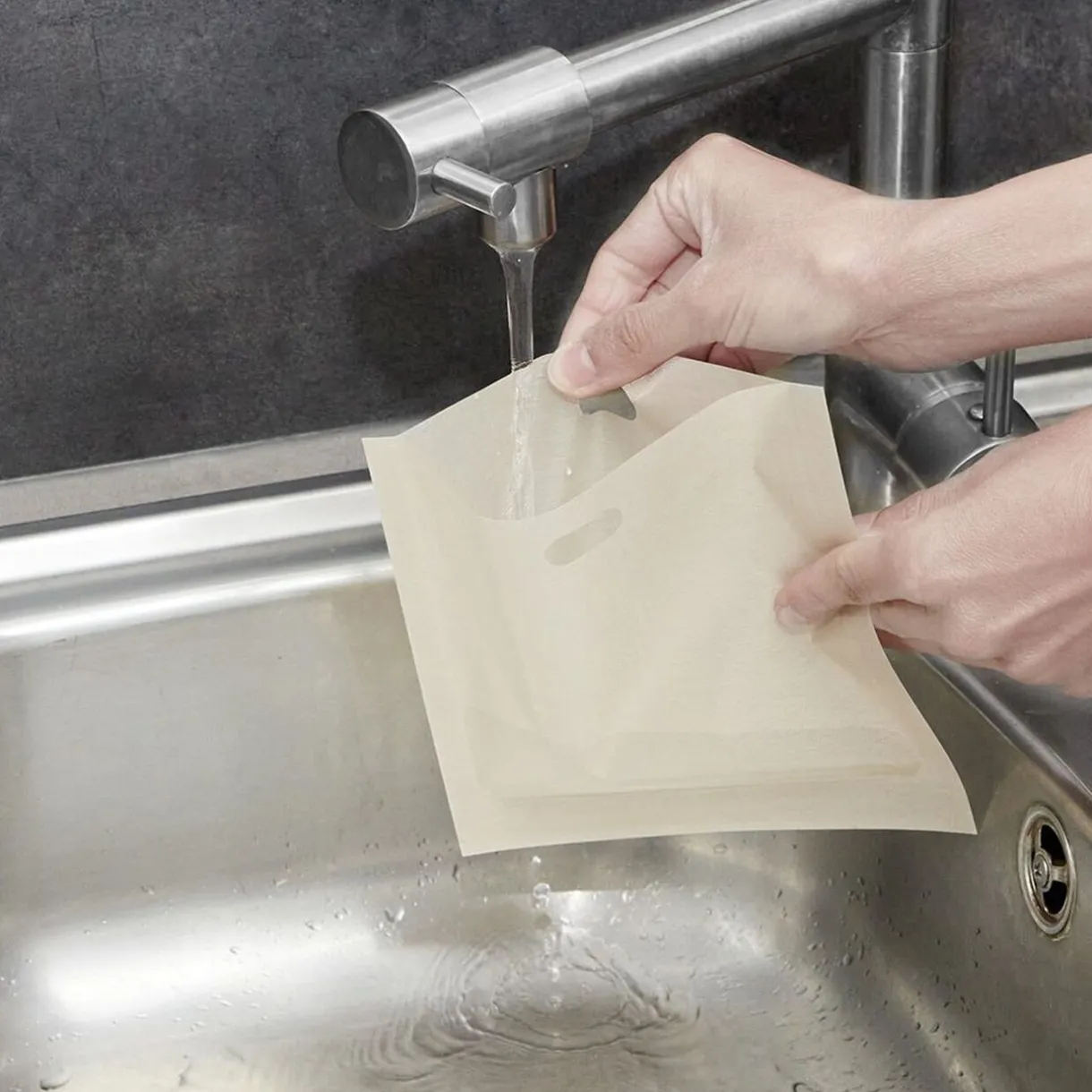 Online Gifi Sachet à toaster anti-adhésif x5