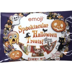 Online Gifi Sachet de bonbons Halloween party mix Emoji 400g