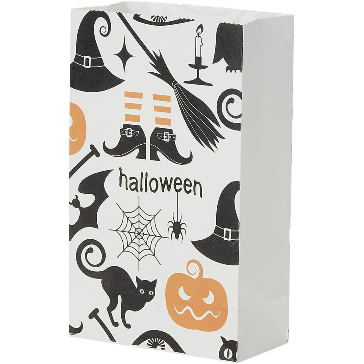 Outlet Gifi Sachet en papier décor Halloween x10