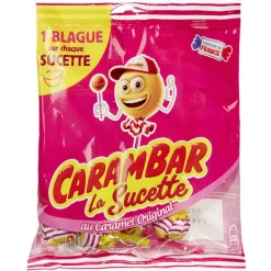 Gifi Sachet Sucettes carambar au caramel