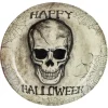 Clearance Gifi Saladier Happy Halloween tête de mort et toiles d'araignées