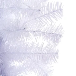 New Gifi Sapin artificiel blanc 184 branches Ø68xH120cm