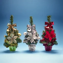 Discount Gifi Sapin décor doré H36cm