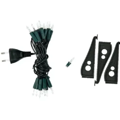 Hot Gifi Sapin décoré lumineux rouge 20 LED