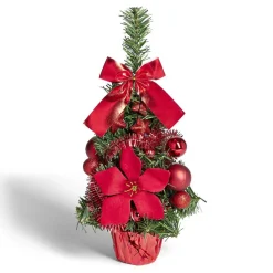 Sale Gifi Sapin décor rouge H36cm