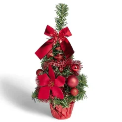 Sale Gifi Sapin décor rouge H36cm