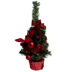 Sale Gifi Sapin décor rouge H36cm