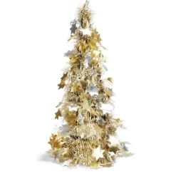 Outlet Gifi Sapin de Noël à poser avec étoiles H38cm - 3 modèles