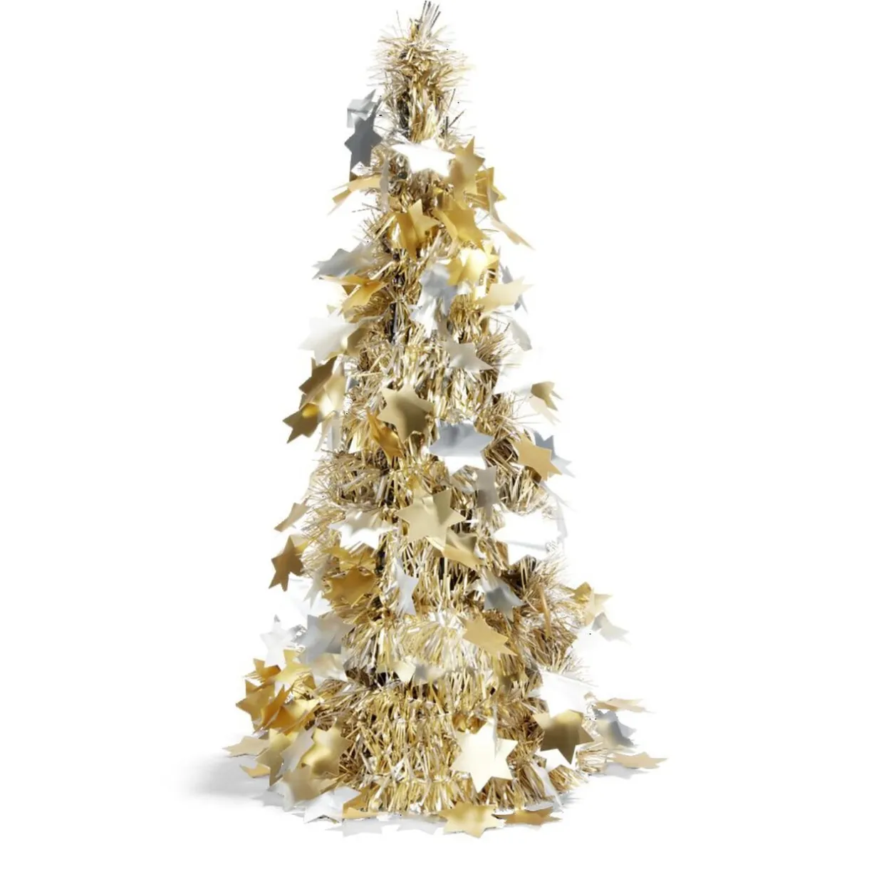 Outlet Gifi Sapin de Noël à poser avec étoiles H38cm - 3 modèles