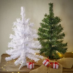 Discount Gifi Sapin de Noël artificiel vert Ø27xH50cm