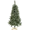 New Gifi Sapin de noël effet enneigé avec pied en bois h 150 cm