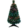 Sale Gifi Sapin de Noël vert fibre optique h 90 cm