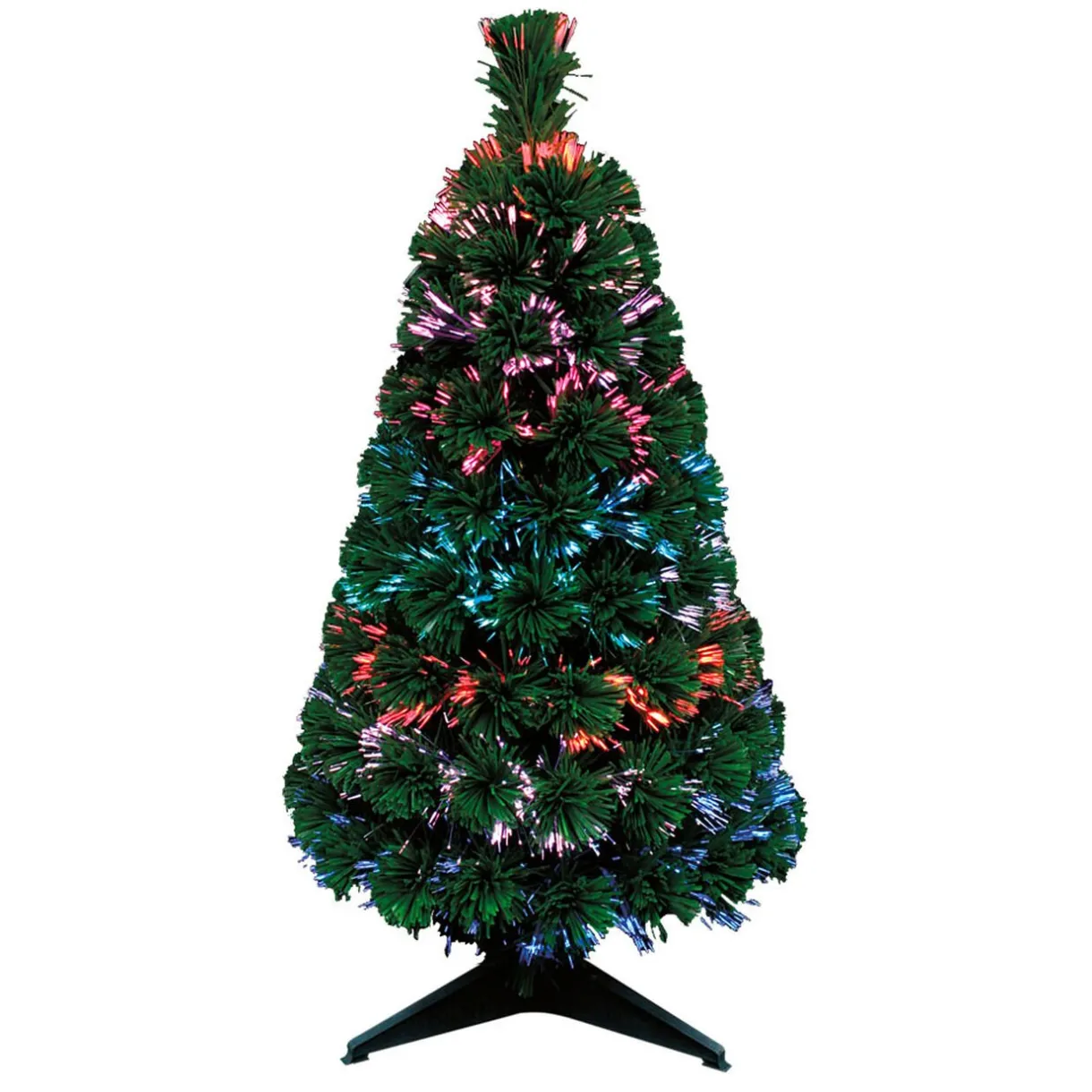 Sale Gifi Sapin de Noël vert fibre optique h 90 cm