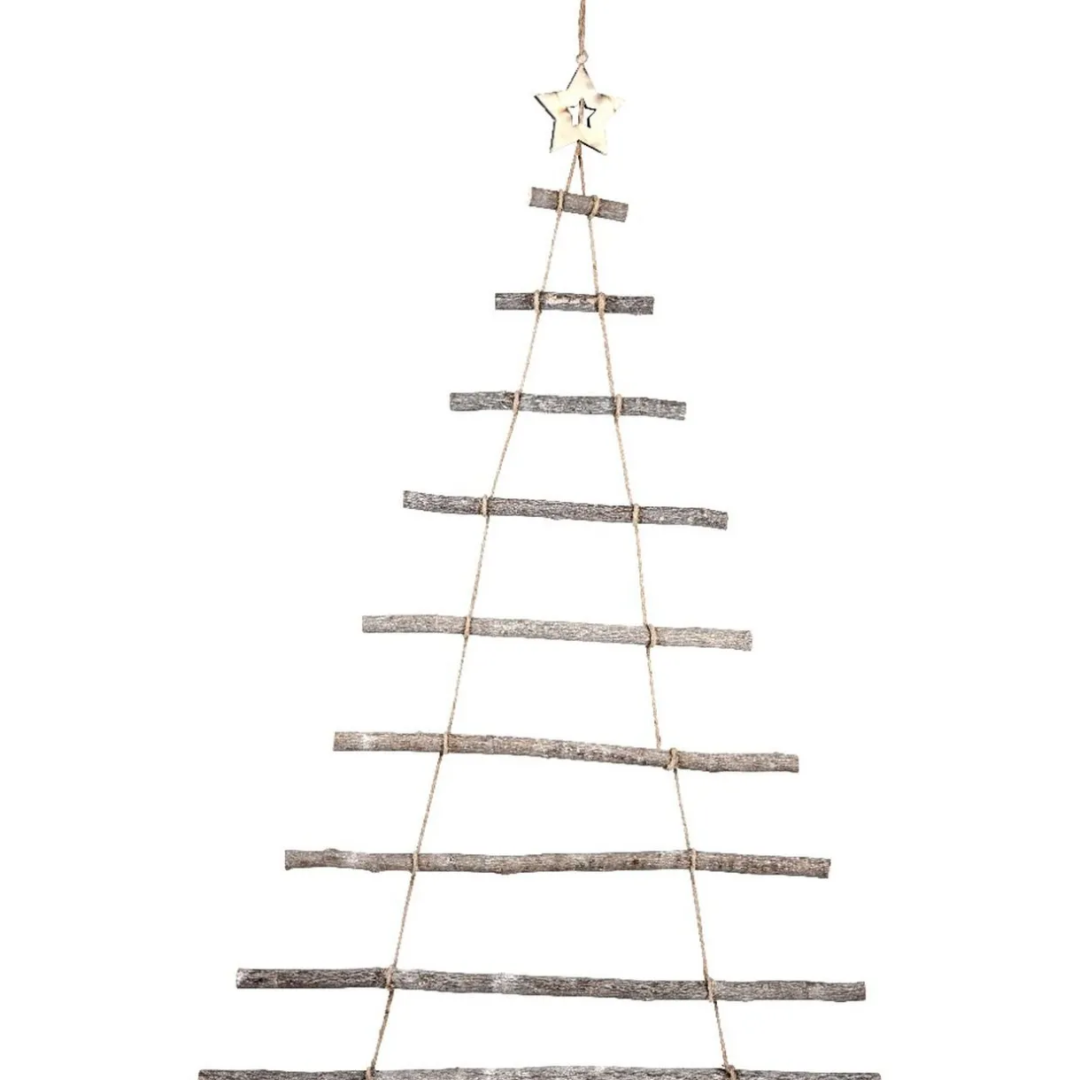 Gifi Sapin en morceaux de bois à suspendre^ Décoration Sapin