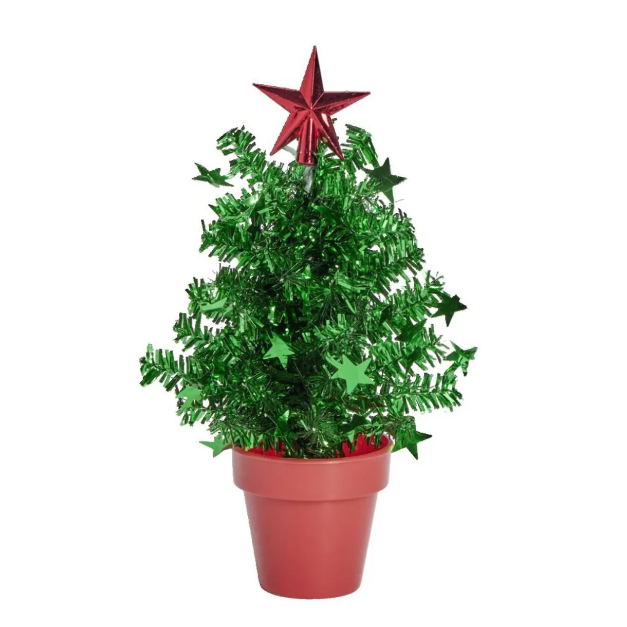 Online Gifi Sapin guirlande en pot à poser Ø11,5xH20cm - 3 coloris