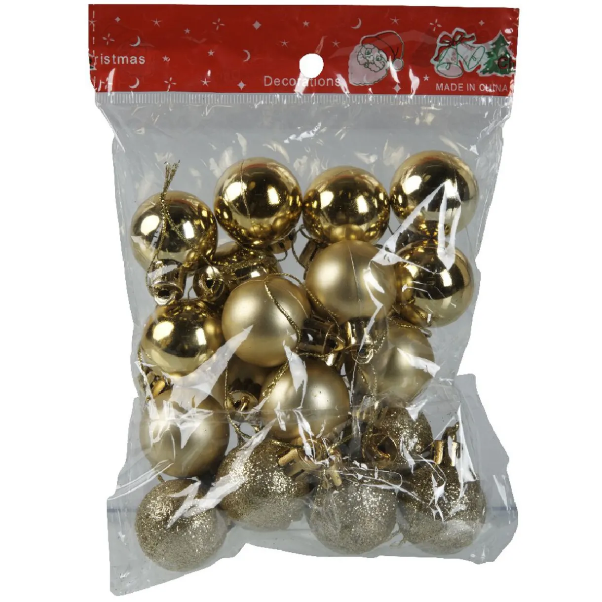 New Gifi Sapin lumineux blanc et doré 20 LED