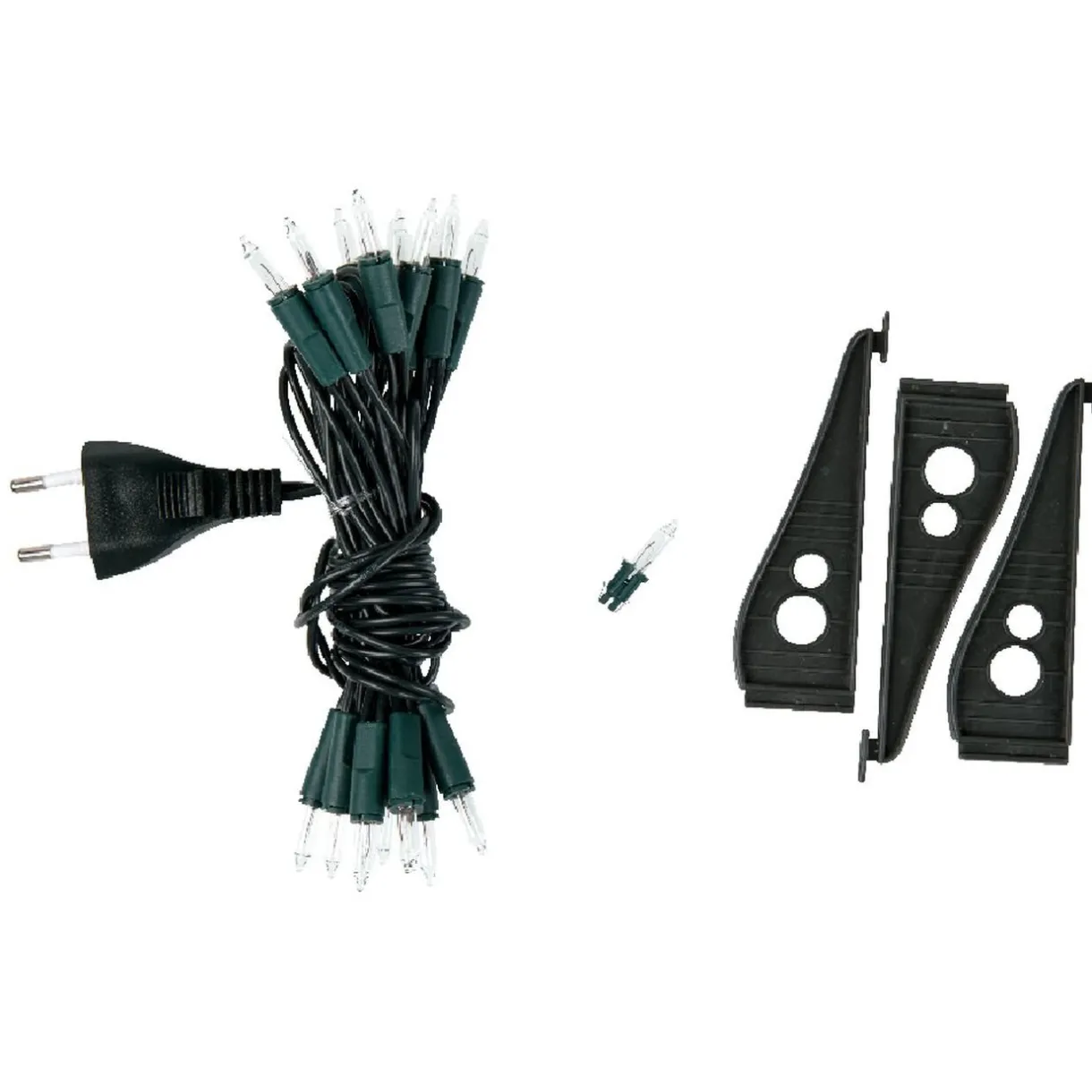 New Gifi Sapin lumineux blanc et doré 20 LED