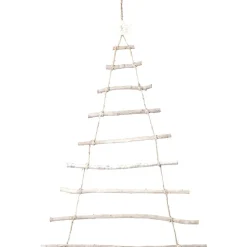 Gifi Sapin morceaux de bois Noël 87 cm^ Décoration Sapin