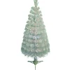 New Gifi Sapin NOEl blanc fibre optique H90 cm
