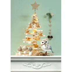Clearance Gifi Sapin Noël bois amovible H. 71 cm