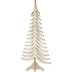 Discount Gifi Sapin Noël bois amovible H. 120 cm