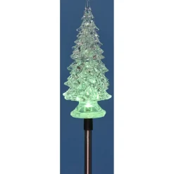 Gifi Sapin solaire à planter^ Décoration Extérieure De Noël