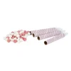 Discount Gifi Sarbacane rayée rose et blanche x 4 et ses 60 boules assorties