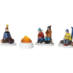 Gifi Scène déco coin du feu lumineux^ Décoration Extérieure De Noël