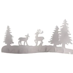 Gifi Scène de Noël transparente à poser^ Décoration Extérieure De Noël