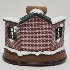 Gifi Scène d'intérieur lumineuse musicale et animée 10 LED^ Décoration Extérieure De Noël