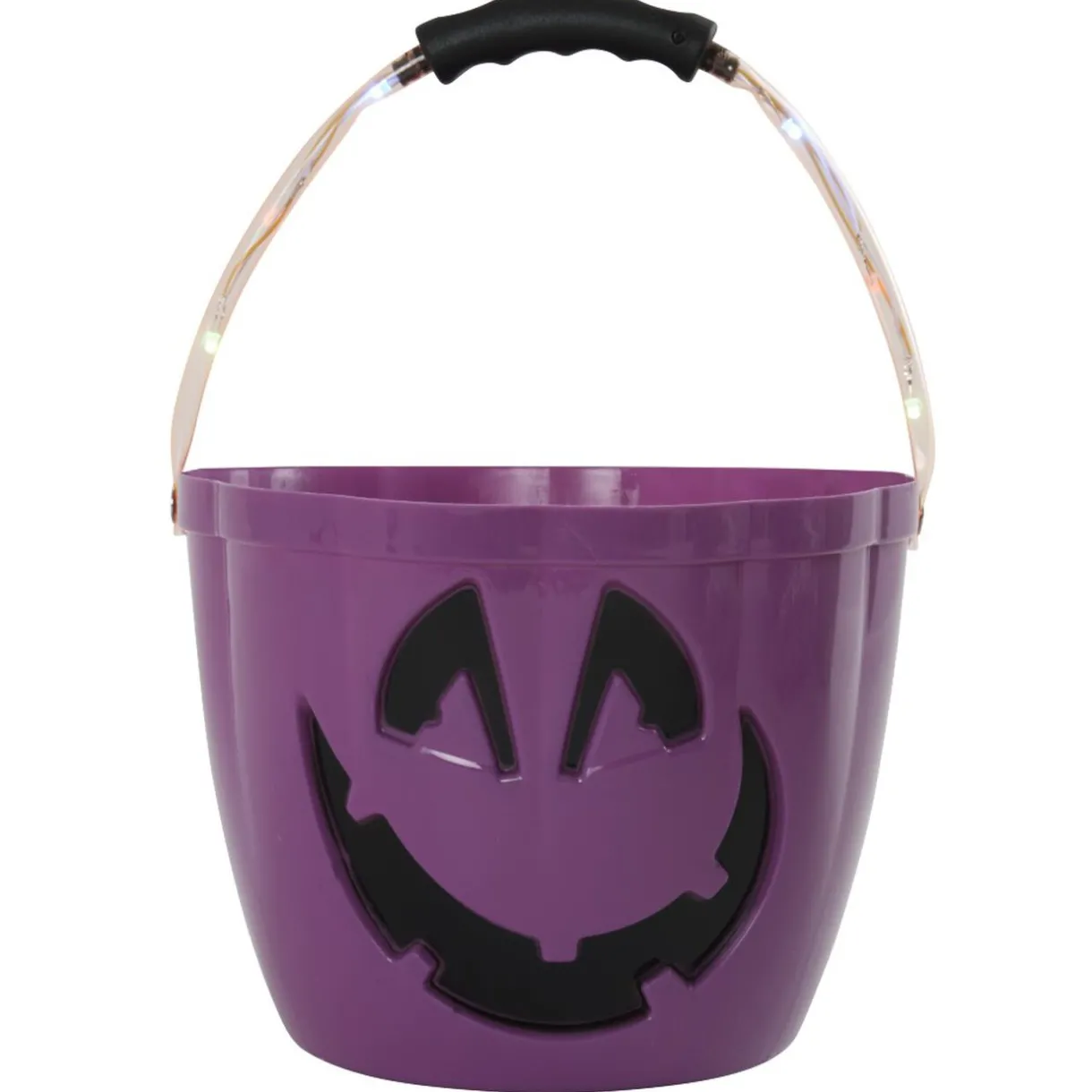 Best Gifi Seau à bonbons Halloween avec anse lumineuse à LED