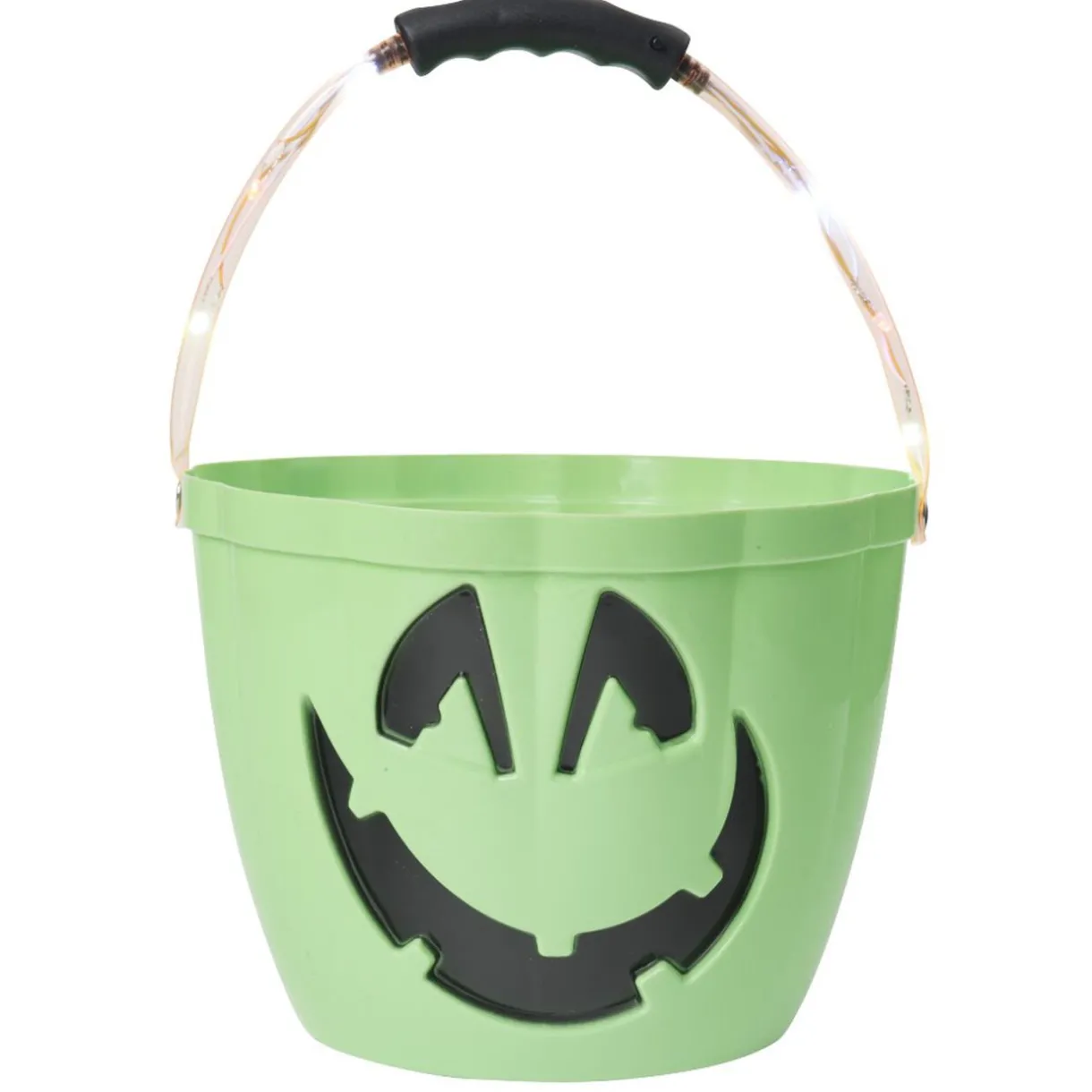 Best Gifi Seau à bonbons Halloween avec anse lumineuse à LED