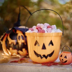 Clearance Gifi Seau à bonbons Halloween design citrouille