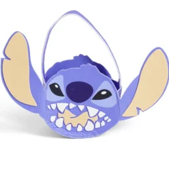 Discount Gifi Seau à bonbons Halloween Disney Stitch bleu
