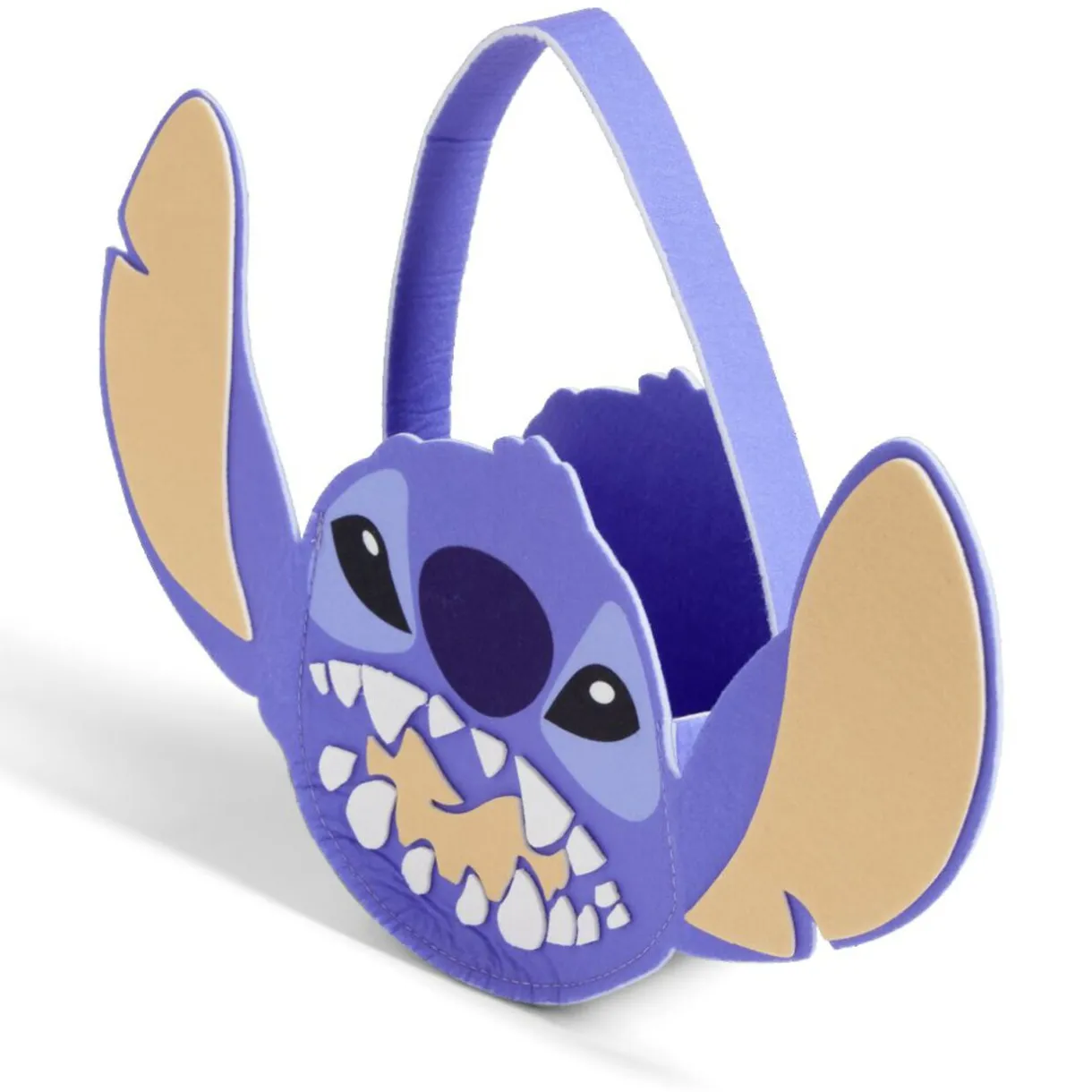 Discount Gifi Seau à bonbons Halloween Disney Stitch bleu