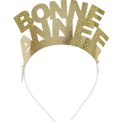 Best Gifi Serre tête Bonne Année holographique x 6