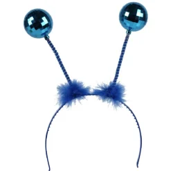 Best Gifi Serre tête boule à facette avec plume fantaisie