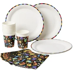 Outlet Gifi Service de table jetable Halloween 10 personnes