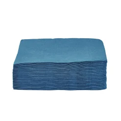 Best Gifi Serviette carré unie bleu canard 2 plis en papier x50