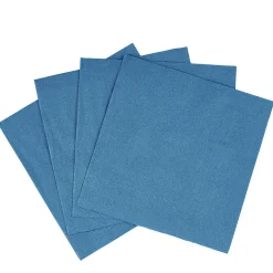 Best Gifi Serviette carré unie bleu canard 2 plis en papier x50