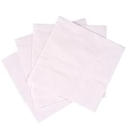 Outlet Gifi Serviette carré unie rose pâle 2 plis en papier x50