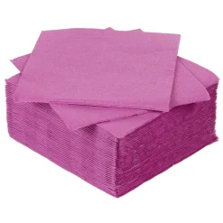 Sale Gifi Serviette cocktail jetable violet x40