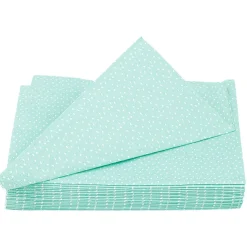 Sale Gifi Serviette en papier bleu et blanche x 20